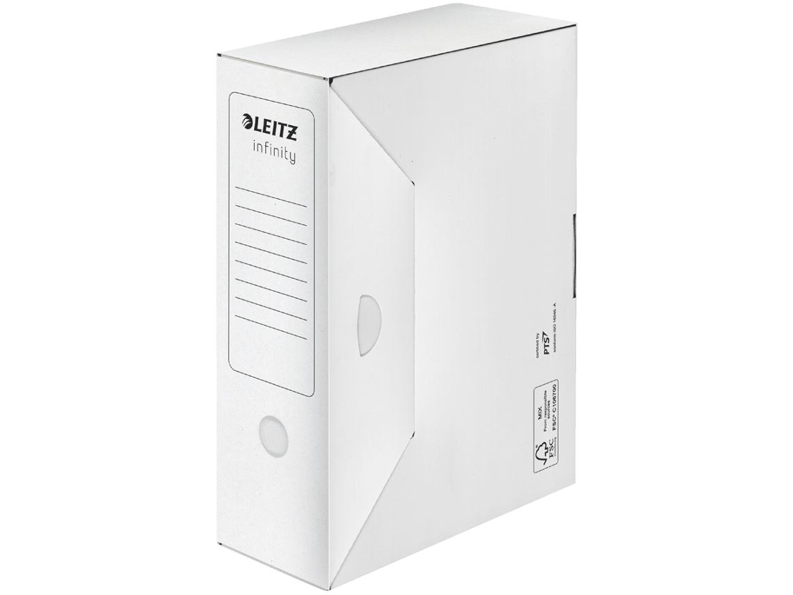 Caja de Archivo LEITZ Infinity Blanco Sin Ácido W150 Mm