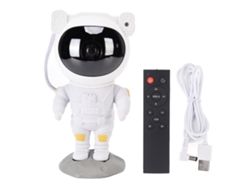 Lámpara Proyector De Astronauta Con Control Remoto, Modos Led, Luz Ambiental Decorativa Para Dormitorio.