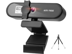 Cámara Web Sailvde 8k/4k Para Videoconferencias De Pc Con Trípode (regalo), Enfoque Automático, Usb, Mini