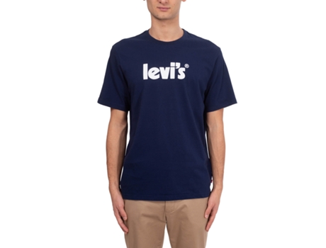 Camiseta de Hombre LEVIS Azul (S)