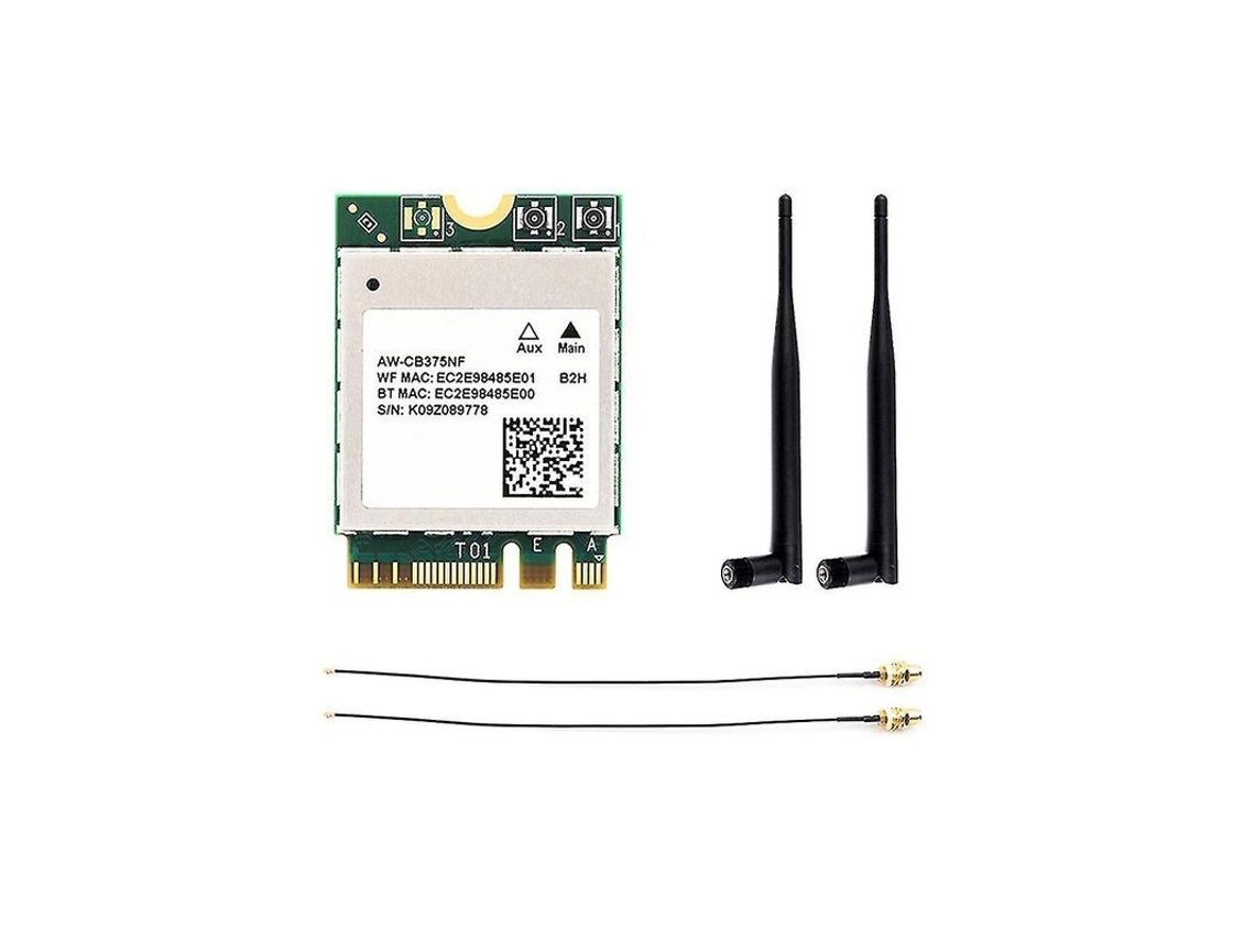 Tarjeta De Red Inalámbrica De Doble Banda 2.4g/5ghz 1167mbps Con Bluetooth 5.0, Módulo Ngff M2a, Compatible Con Linux.