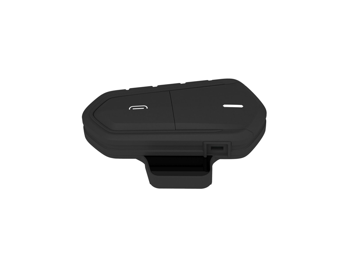 Auriculares Bluetooth Para Casco De Motocicleta, Intercomunicador Inalámbrico Recargable Con Micrófono, Resistente Al Agua, Radio Fm Y Mp3 (