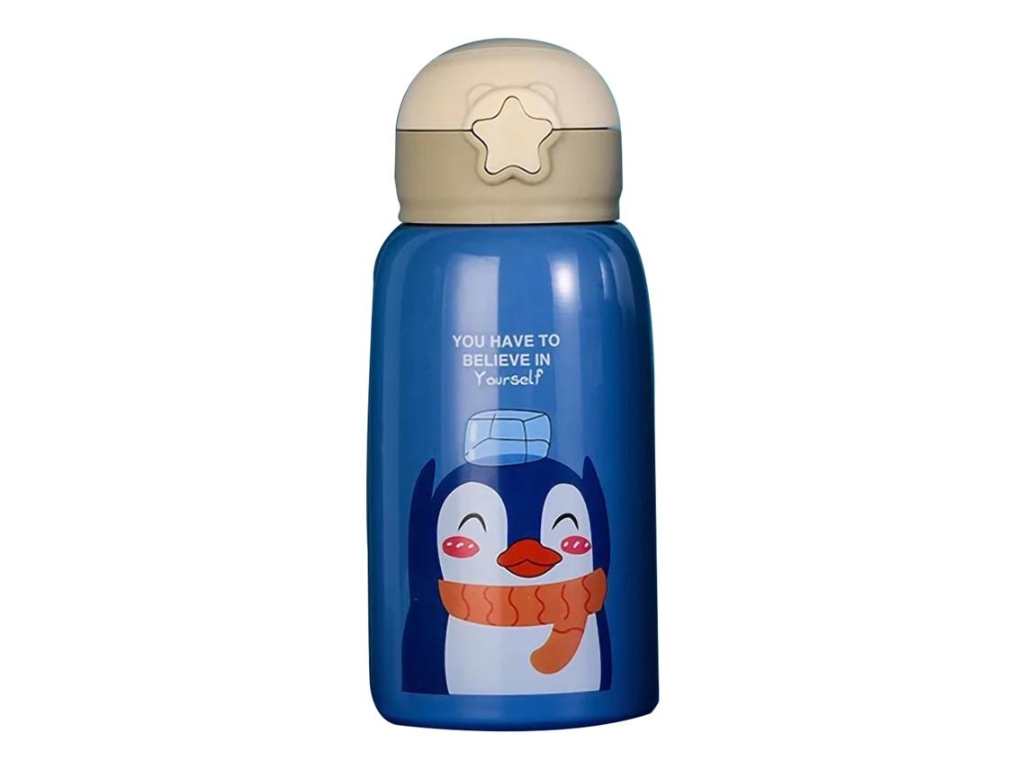 Taza Térmica De Acero Inoxidable 316, 600 Ml, Con Doble Tapa Y Pantalla De Temperatura Para Niños.