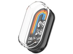 Funda Protectora Tpu para Xiaomi Mi Band 9/9 Nfc Transparente DIGITALLAB