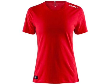 Camiseta de Mujer para Fitness CRAFT Community Mix Rojo (L)