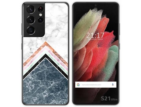 Carcasa Samsung Galaxy S21 Ultra 5G TUMUNDOSMARTPHONE Dibujos Multicolor