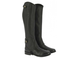 Metade de Capítulos Leather Soft Preto Xs / Regularequitheme