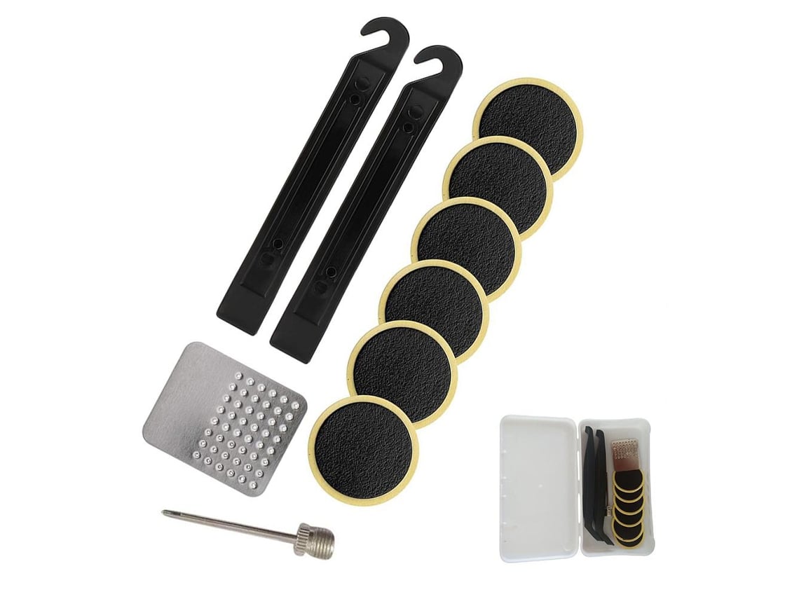Rebe-kit De Reparo De Pinhões Para Bicicleta Ferramentas Parches Autoadesivos Sem Cola Resistente Duradouro Moto Atv