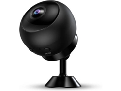 Minicámara IP inalámbrica Yizhood Wifi HD 1080P (negra)