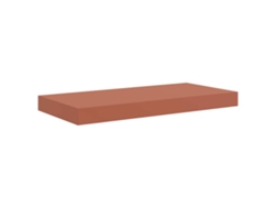 Estante de pared rojo de madera procesada MAISON EXCLUSIVE (50x23x4 cm)
