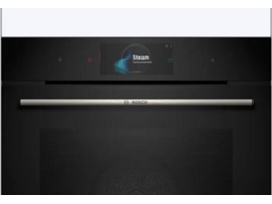 Horno a Vapor BOSCH HRG7784B1 (71 L - 59.4 cm - Hidrolítico - Negro)
