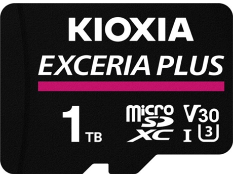 Kioxia Exceria Plus Tarjeta de Memoria 1024 Gb MicroSDXC UHS-I Clase 3