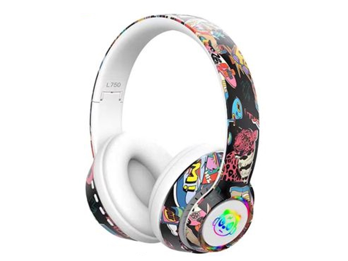 Auriculares Bluetooth GJBY Ca-036 Tiger (Blanco)