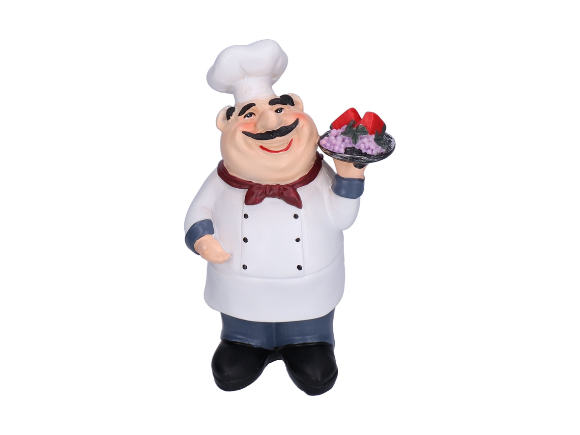 Estatua De Resina Con Forma De Chef Para Decorar La Cocina, La Cafetería O La Sala De Estar.