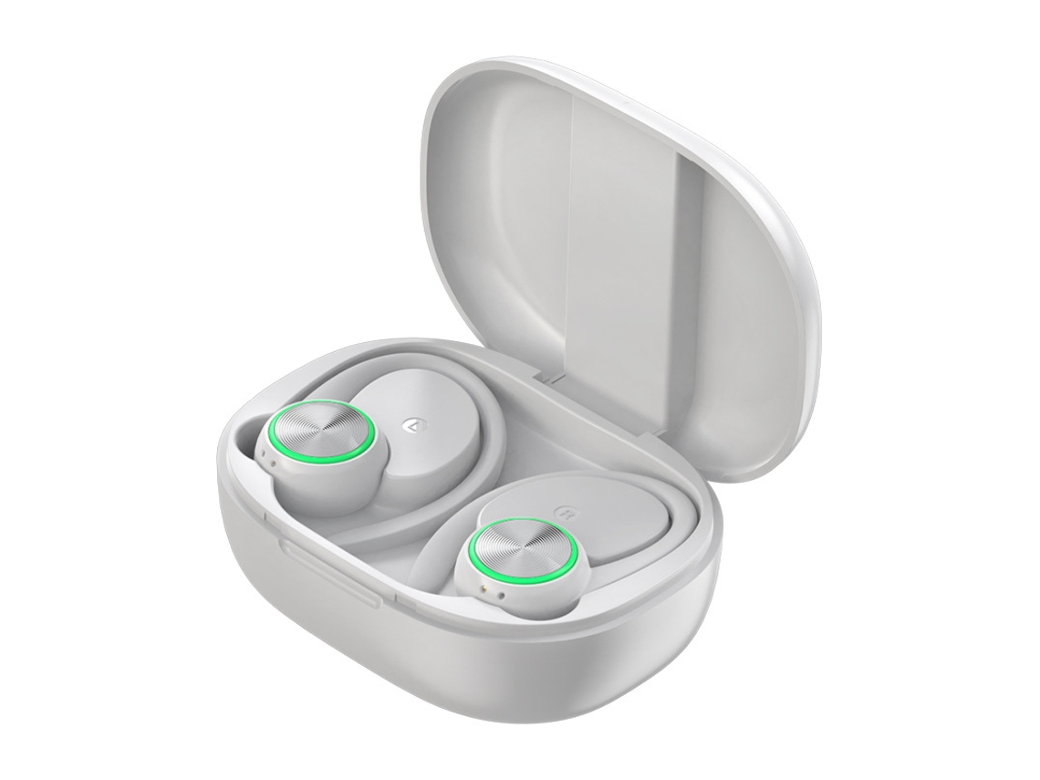 Auriculares Inalámbricos Control Música Pantalla YIZHOOD Bluetooth Blanco
