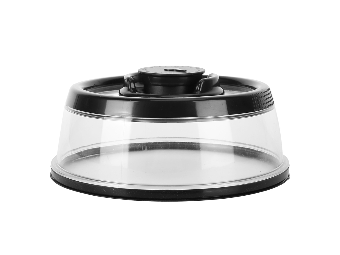 2026 Store-tapa Selladora De Alimentos Al Vacío Con Película Mantenedora De Frescura Para Cocina Hogareña (negro)