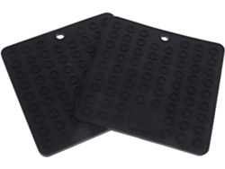 Tapete de silicona resistente al calor para secar platos (juego de 2 piezas). Vayotoy