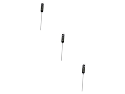 Juego de 3 utensilios de cocina: termómetro para horno con sonda de temperatura de tubo de ensayo, termómetro para horno Vayotoy