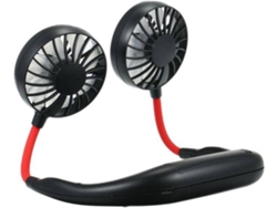 Ventilador Portátil  V3 (Batería - Diámetro 20 cm - 4 V - Negro)