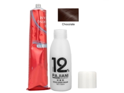 Creme de coloração capilar temporária unissex 2026, 100ml, com leite dioxigenado 120ml para uso em salão de beleza (faça você mesmo).