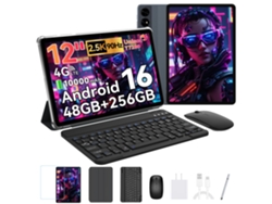 Tablet T60 + Teclado + Rato (12'' - 48 GB - 256 GB - Gris)