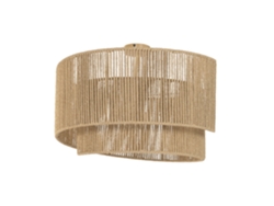 Lampara Techo Fibra De Papel Espiral 60x60x41cm