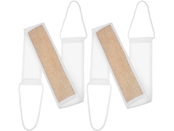 Juego De 2 Esponjas Exfoliantes De Lufa Natural