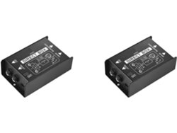 2 Convertidores De Audio De Un Solo Canal Con Di-box Pasivo Para Inyección Directa
