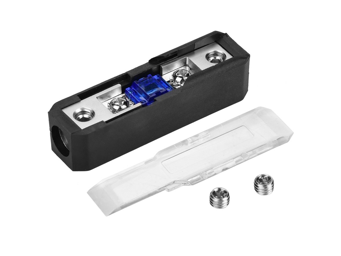 Portafusibles De 24 V/60 A Con Cubierta Transparente Para Audio De Coche