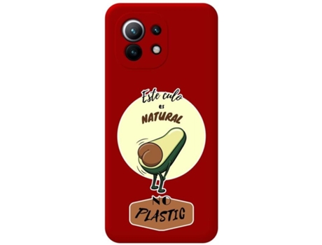 Carcasa Xiaomi Mi 11 5G TUMUNDOSMARTPHONE Natural No Plastic Rojo