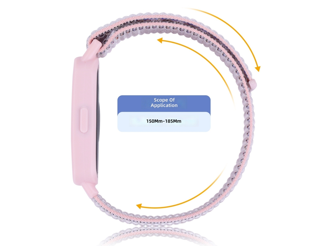 Correa de muñeca para Huawei Watch 7/8/9/10 de nailon con velcro y bisel integrado CHABERLU