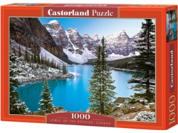 Puzzle CASTORLAND The Jewel of the Rockies, Canada (1000 Piezas)