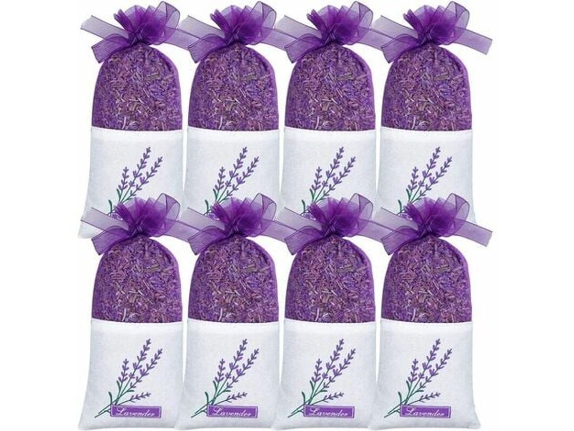 Bolsitas Aromáticas De Lavanda Sèchée, Paquete De 8 Unidades Para Armarios, Cajones, Coches Y Maletas.