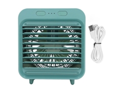 Aire acondicionado portátil USB de 200 ml con 3 niveles de humidificación (verde)