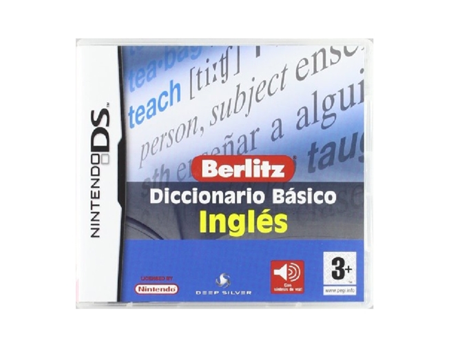 Juego Nintendo DS Berlitz Diccionario Basico Ingles