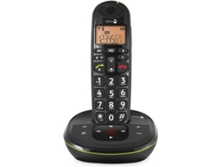 Teléfono fijo Sin Cable DORO PhoneEasy 105wr negro