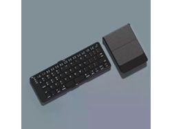 Teclado Bluetooth plegable Sbow Teclado inalámbrico recargable 2.4g Teclado plegable para iPhone, iPad, computadora de escritorio y portátil Ly Ebike