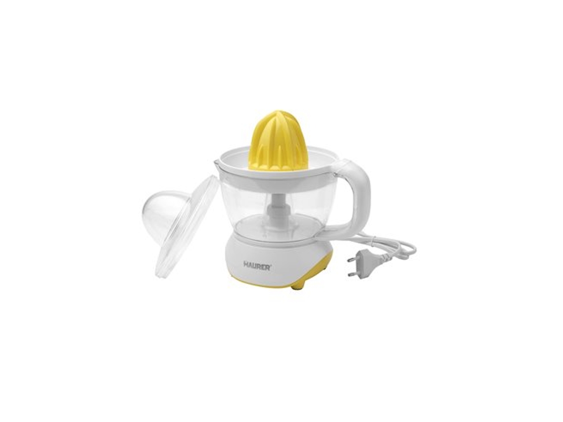 Exprimidor de naranjas eléctrico 25 Watts. Capacidad 700ml. Maurer
