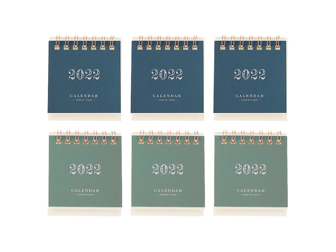 6 Calendarios De Papel.