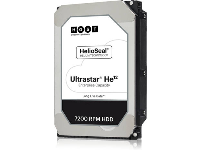 Disco Interno WESTERN DIGITAL He12 (3.5" - 12000 GB - SATA III)