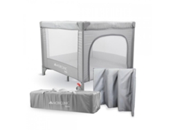 Parque De Juegos Y Cuna Mobiclinic Plegable Portátil Bolsa De Transporte Ruedas Con Freno Gris Sleepland