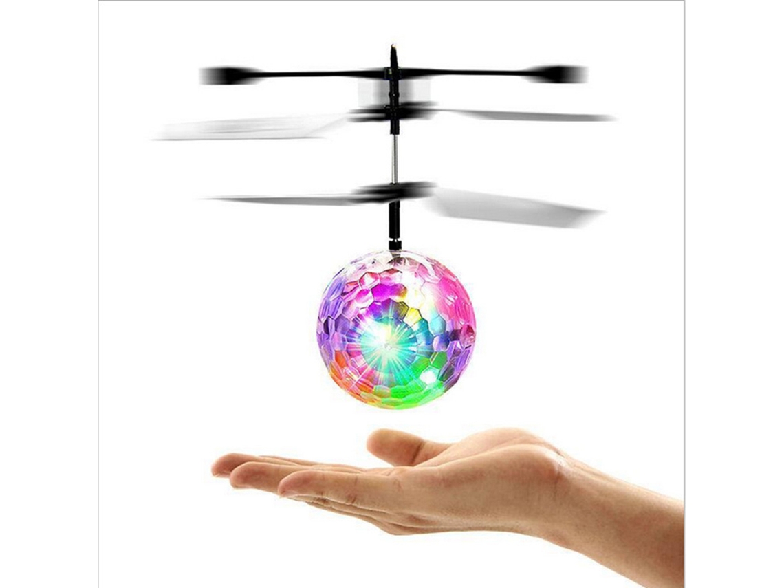 Helicóptero De Juguete Con Bola Led Para Niños Y Niñas - Regalo Con Sensor De Movimiento