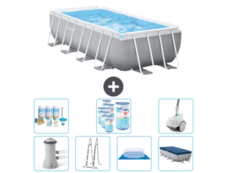 Piscina Tubular INTEX 26792GN-CB45 (10874 L - 244x107cm)