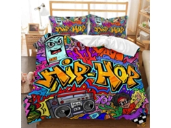 Juego Ropa Cama Funda Nórdica Almohada Juego 135x200 Cm 135 X 200 50 75 220 240