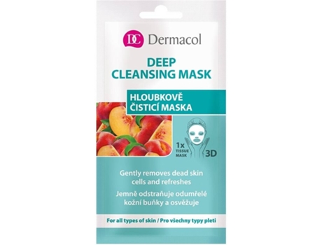 Mascarilla Facial DERMACOL Deep Cleasing Mask 3D Deep Cleansing Sheet Mask (15ml)