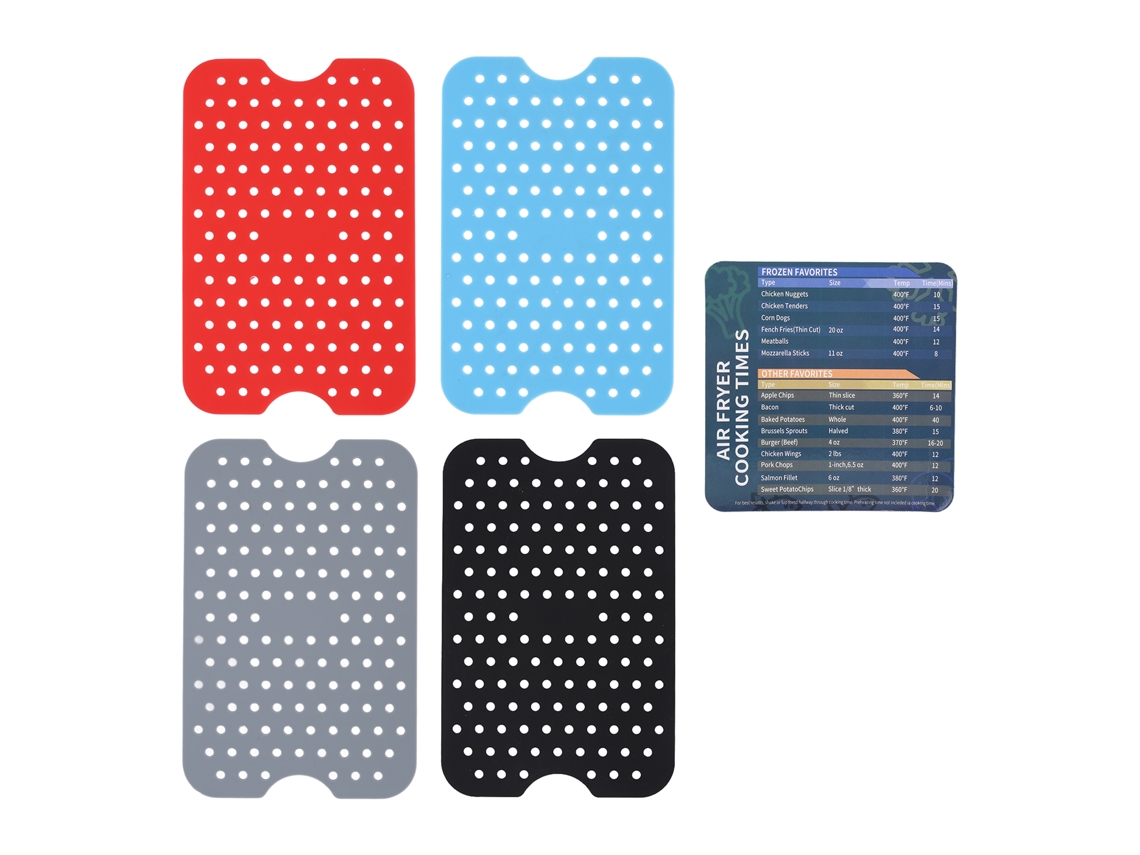 Revestimientos De Silicona Reutilizables Para Freidora Y Mesa De Cocción Con Alta Resistencia A La Temperatura.