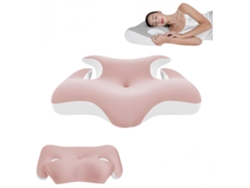 Almohada De Espuma Viscoelástica Para El Cuello, Almohada Ortopédica Ergonómica, Almohada De Soporte De Seda Helada, Rosa Gertiz