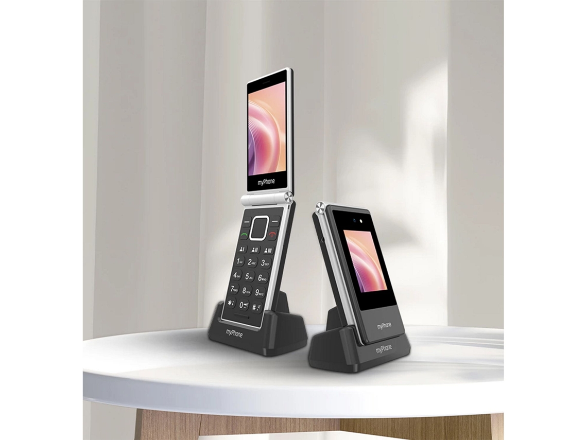 Myphone Tango 2 4g Volte 3,5"+2,4" Black Silver
