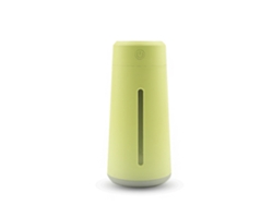 Humidificador de aire portátil USB, gran capacidad, pulverización silenciosa, ideal para coche y uso en interiores.