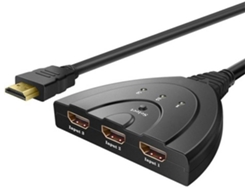 Cable MULTI4YOU (HDMI - 0.06 m - Negro)